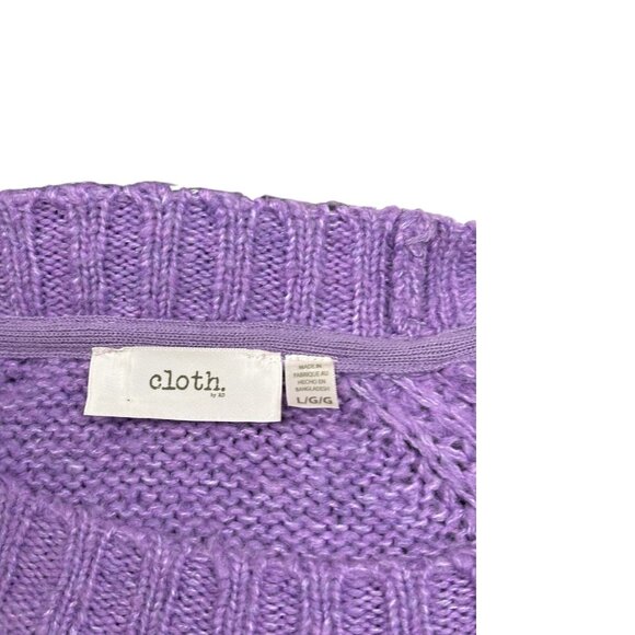 Cloth Purple Sweater | Large - Picture 5 of 6
